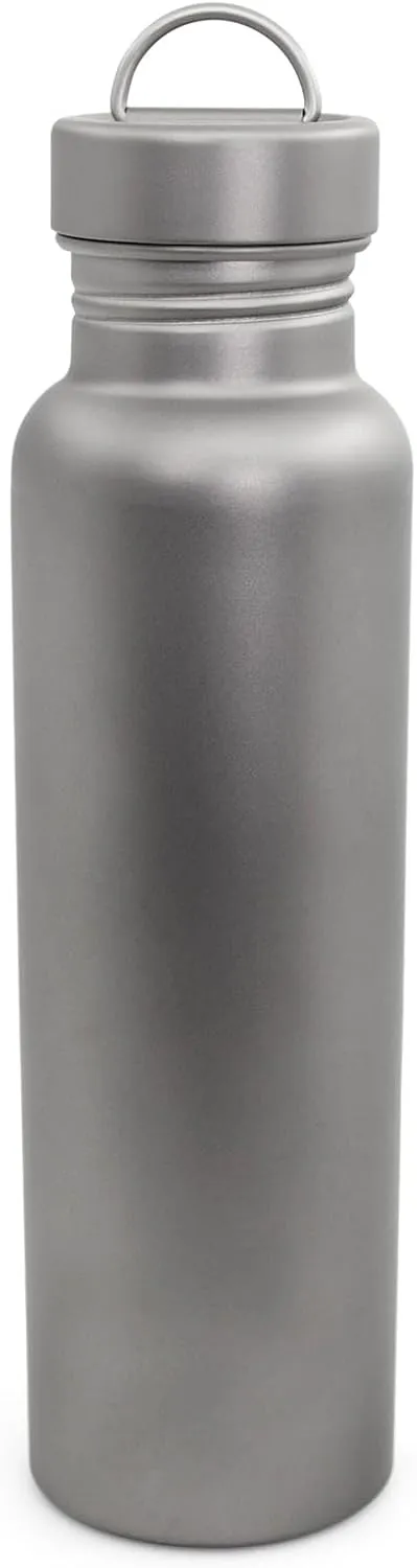 plplaaoo Water Bottle Large Capacity Lightweight Durable Outdoor Camping Pure Portable Water Bottle for Hiking Backpacking Travel Sports (800ml)