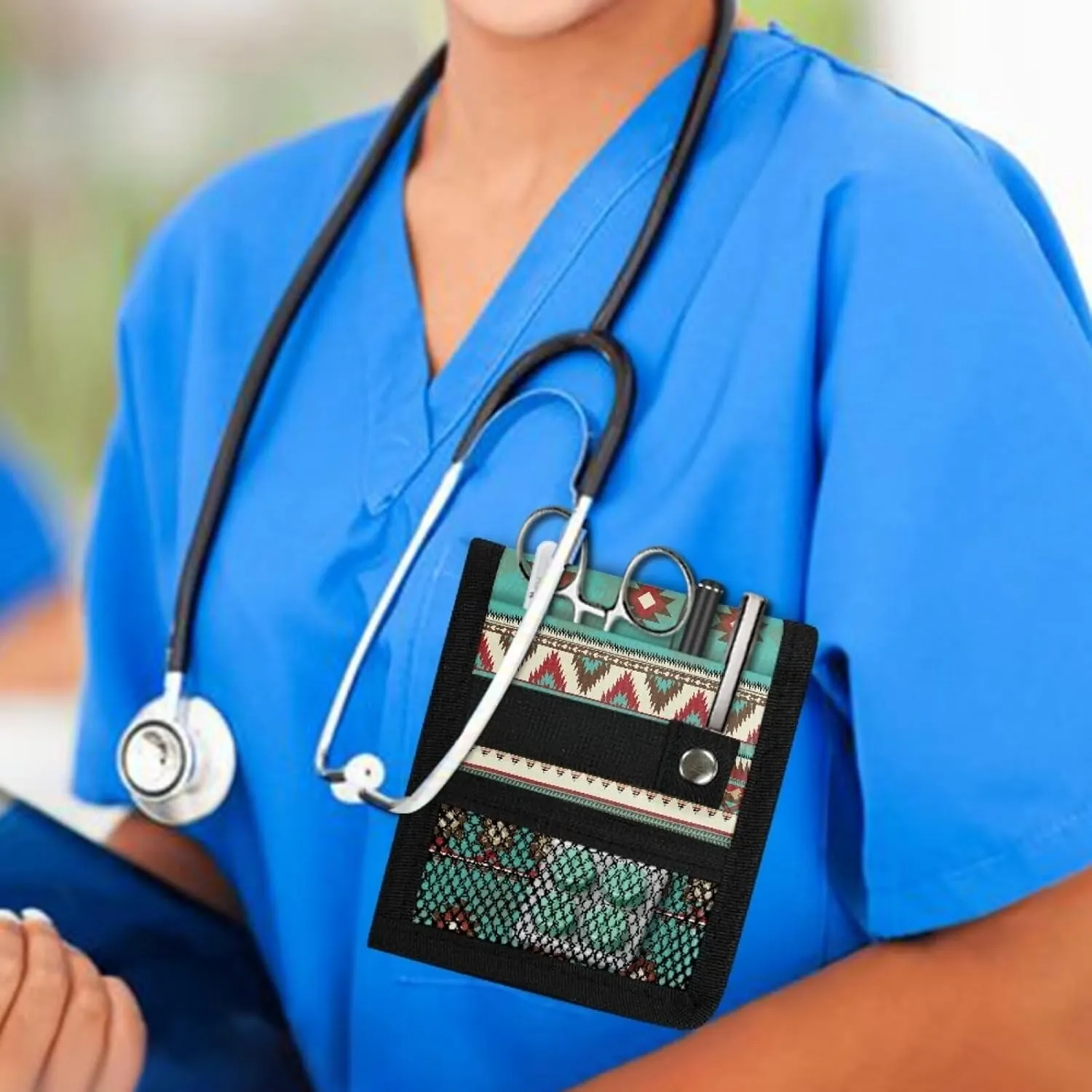 Pocket Protector Nurse, Nursing Organizer Pouch for Nurses, Tool Pocket Pouch for Hospital