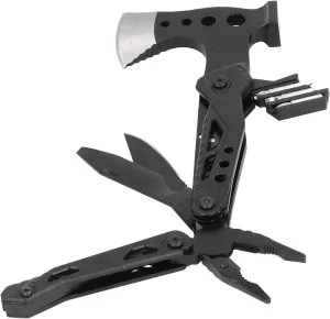 Pocket Size Multitool Foldable Axe Hammer Knife Pliers Stainless Steel Tool for Outdoor Camping