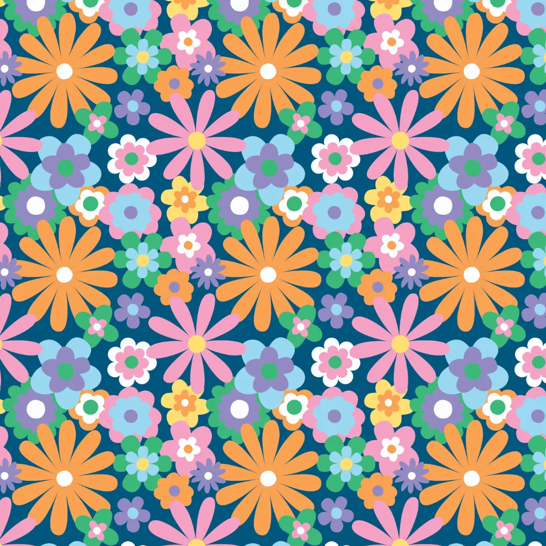 Pop Floral Oversized Tote