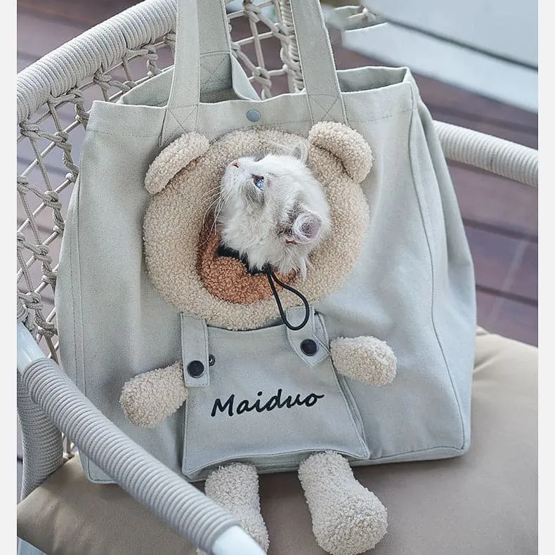 Portable Comfortable Pet Outing Shoulder Crossbody Bag