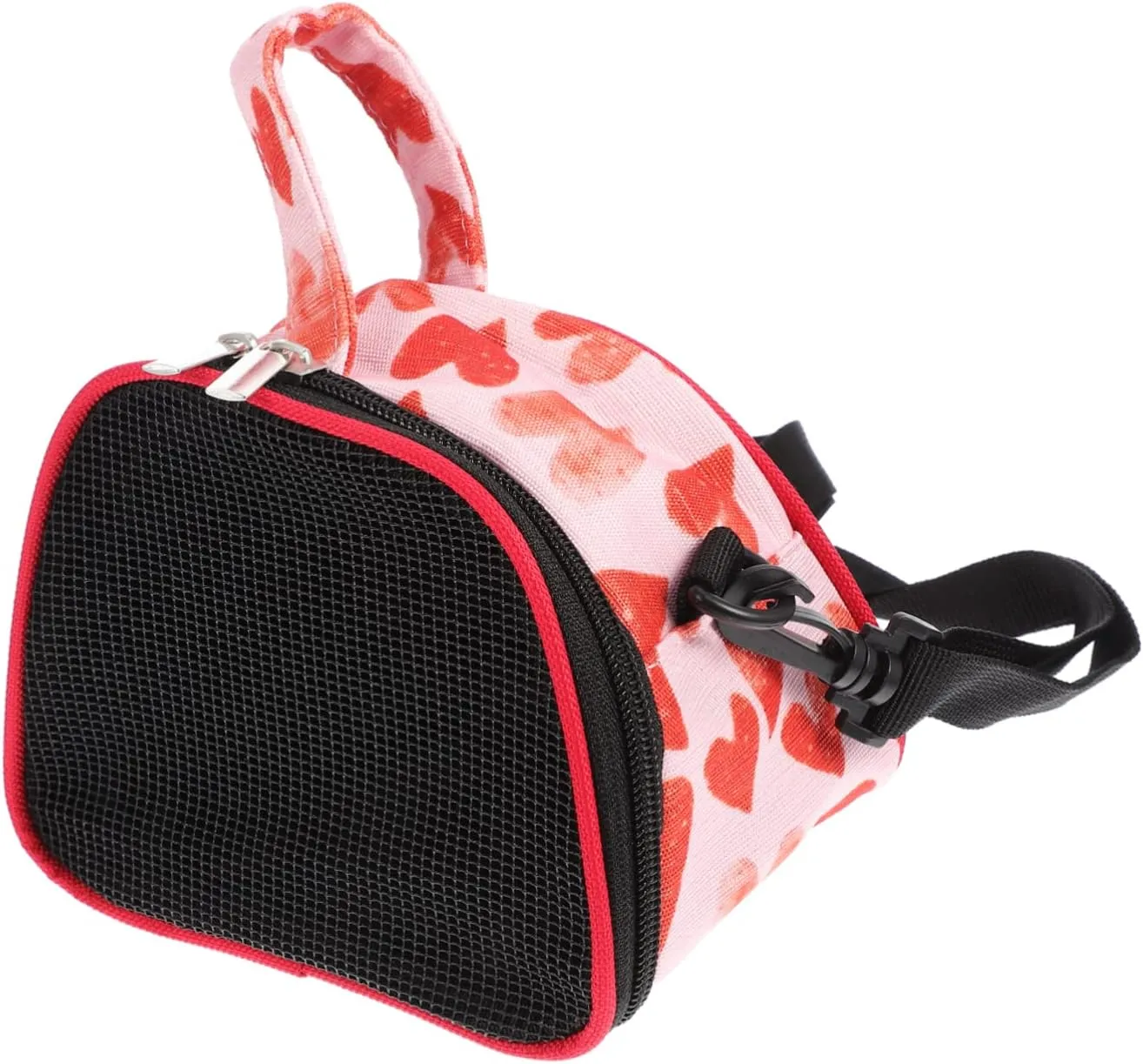 Portable Guinea Pig Carrier Bag Breathable Outdoor Travel Bag for Small Pets Lightweight Hamster Carrier with Mesh Design for Air Circulation for Hedgehogs Chinchillas