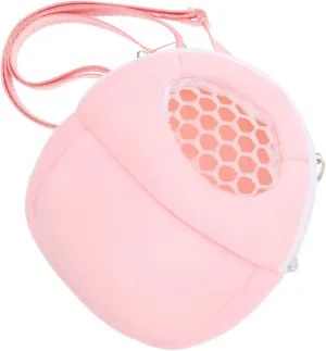 Portable Hamster Carrier Bag Breathable Mesh Design for Small Animals for Travel with Squirrels Chinchillas and Guinea Pigs Compact and Convenient Shoulder Bag