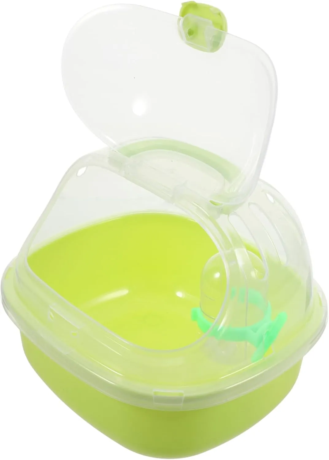 Portable Hamster Travel Cage Breathable Carrier for Small Pets for Outdoor Use Comfortable Safe Design for Hamsters Rats Sugar Gliders Fluorescent