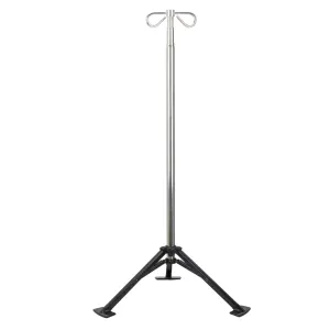 Portable Iv Pole pad Retractable Aluminum Alloy Iv Pole - Folding Infusion Pole - Hospitals Clinics Families Communities Pet Clinics Beauty Salons