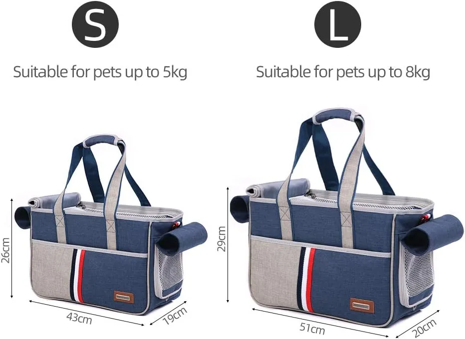 Portable Pet Carrier Cat Carrier Dog Carrier Pet Travel Carrier Cat Carrier Handbag Shoulder Bag for Cats Dogs Pet Kennel