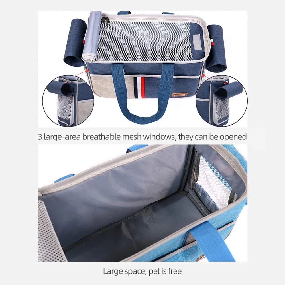 Portable Pet Carrier Cat Carrier Dog Carrier Pet Travel Carrier Cat Carrier Handbag Shoulder Bag for Cats Dogs Pet Kennel