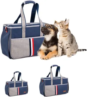 Portable Pet Carrier Cat Carrier Dog Carrier Pet Travel Carrier Cat Carrier Handbag Shoulder Bag for Cats Dogs Pet Kennel