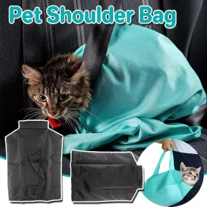 Portable Pet Shoulder Tote Bag for Cats and Small Dogs Outdoor Travel Carrier