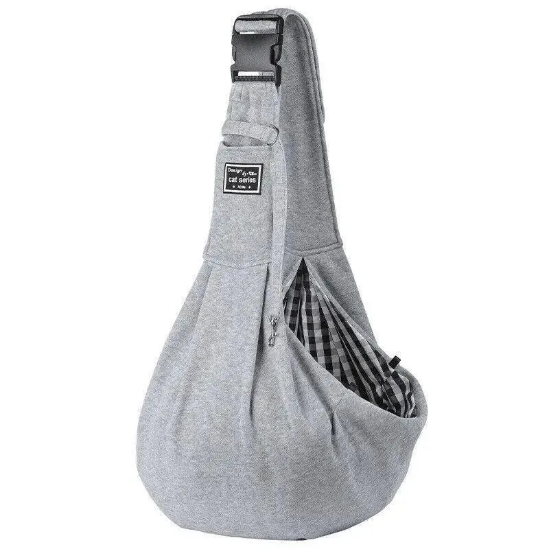 Portable Pet Sling Carrier Shoulder Bag for Small Dogs and Cats Travel Outdoor