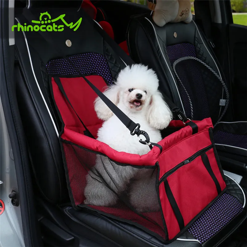 Portable Travel Dog Car Seat Cover Pet Carrier for Cat Transport Dog Booster Small Dog Carrying Bag for Puppies Kitten Chihuahua
