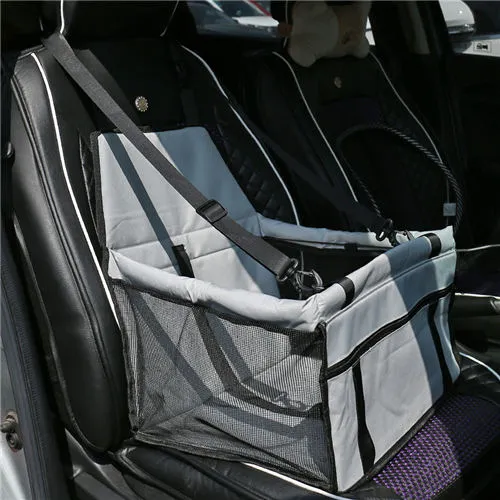 Portable Travel Dog Car Seat Cover Pet Carrier for Cat Transport Dog Booster Small Dog Carrying Bag for Puppies Kitten Chihuahua
