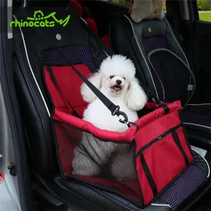 Portable Travel Dog Car Seat Cover Pet Carrier for Cat Transport Dog Booster Small Dog Carrying Bag for Puppies Kitten Chihuahua