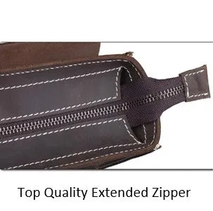 Premium Quality Cows Hide Leather Business Satchel
