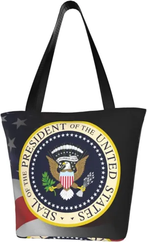 Presidential Seal United States Fashion Shoulder Bag Large Capacity For Man Or Woman