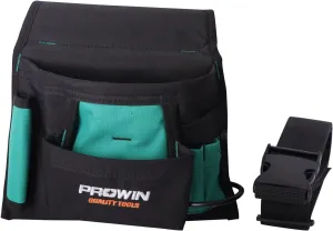 Prowin Pockets Waterproof Canvas Fabric Carpenters Plumbers Multisize 13 to 23 inches Heavy Duty Electrical garden Tool Bag multi tool pouch with belr Tool Bag Large Capacity