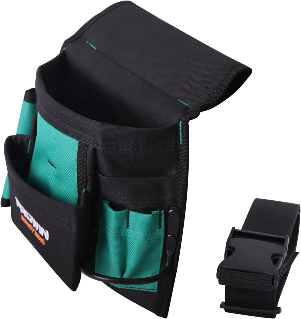 Prowin Pockets Waterproof Canvas Fabric Carpenters Plumbers Multisize 13 to 23 inches Heavy Duty Electrical garden Tool Bag multi tool pouch with belr Tool Bag Large Capacity