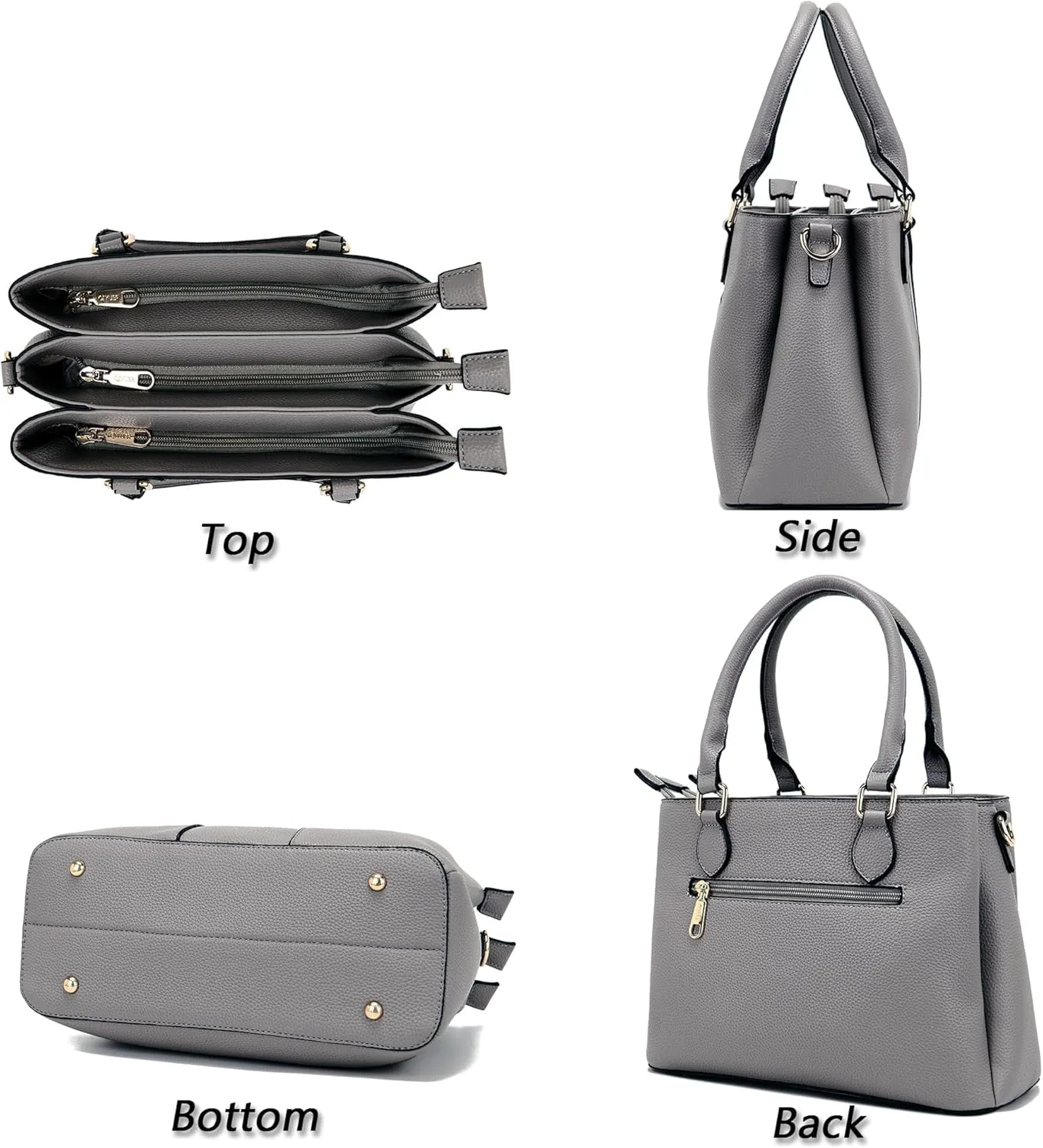 Purses and Wallet Set for Women Crossbody Top Handle Tote Satchel PU Leather Shoulder Bags