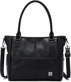 Pursess for Women，Soft PU Leather Handbags ，Large Capacity Purse， Fashion Crossbody Bags, Top Handle Satchel