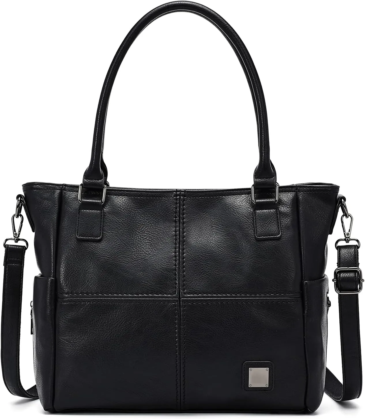 Pursess for Women，Soft PU Leather Handbags ，Large Capacity Purse， Fashion Crossbody Bags, Top Handle Satchel