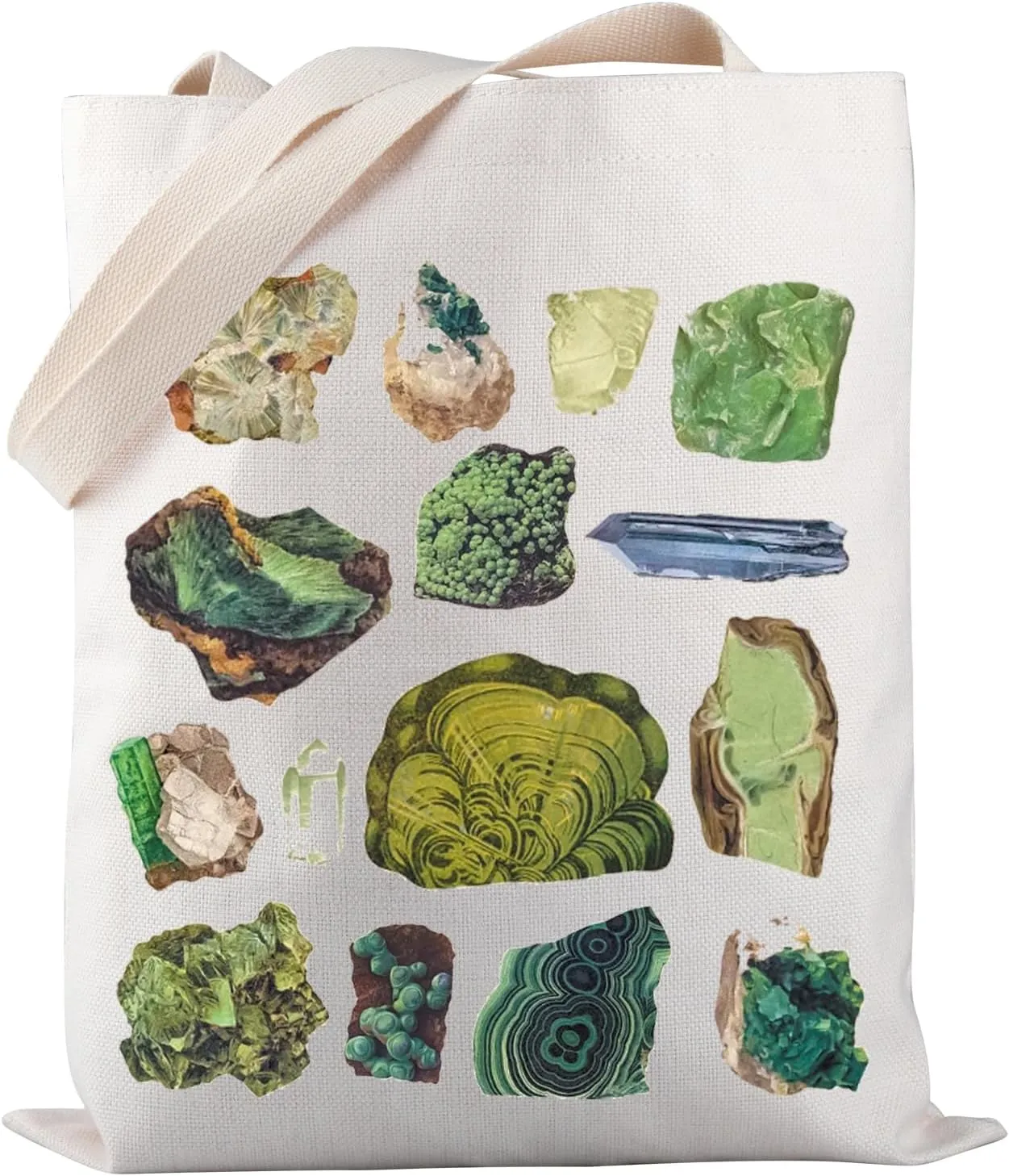 PWHAOO Geology Shopping Bag Rock Collector Tote Bag Natural Landscape Tote Bag Geologist Collector Gift Rock Lover Gift (Rock TOTE)
