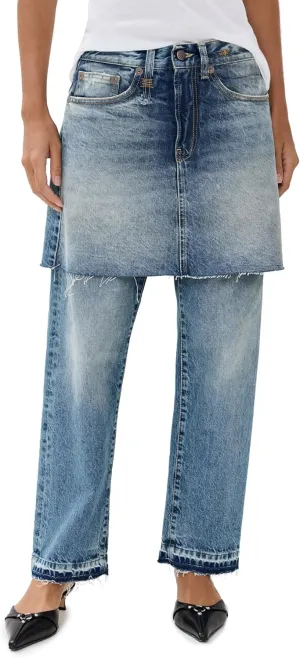 R13 Women's Romeo Double Classic Jeans