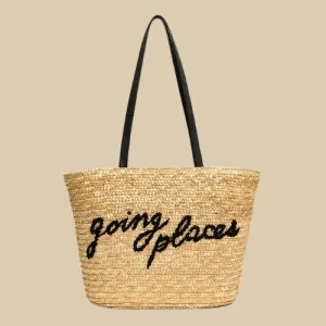 Raffia Beach Bag