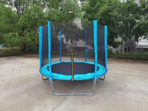 Replacement Trampoline Cover, Replacement Trampoline Safety Net, Blue UV Resistant Tear Resistant Trampoline Enclosure Surround Netting for 8FT 10FT 12FT Trampoline Accessories