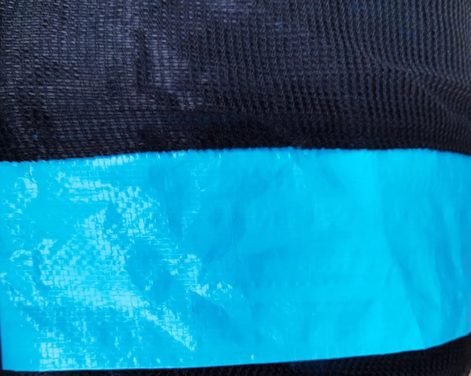Replacement Trampoline Cover, Replacement Trampoline Safety Net, Blue UV Resistant Tear Resistant Trampoline Enclosure Surround Netting for 8FT 10FT 12FT Trampoline Accessories