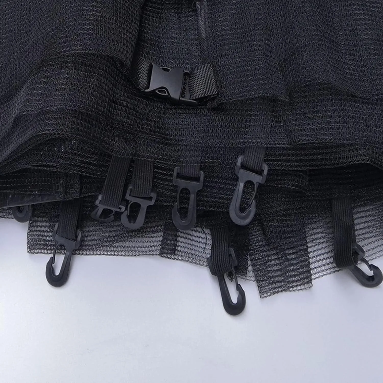 Replacement Trampoline Cover, Replacement Trampoline Safety Net, Blue UV Resistant Tear Resistant Trampoline Enclosure Surround Netting for 8FT 10FT 12FT Trampoline Accessories
