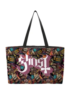 Rocksax Ghost Webbing Handled Shopper/Tote - Magazines