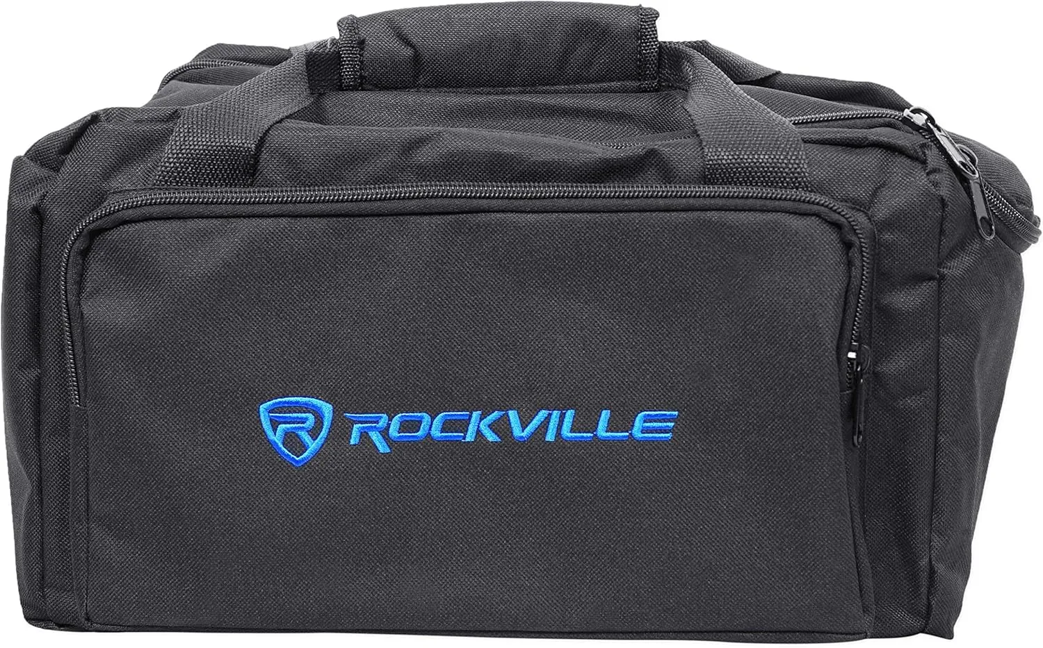 Rockville RLB80 Universal Travel Bag Fits 4x Slim Par Lights Controller Cables