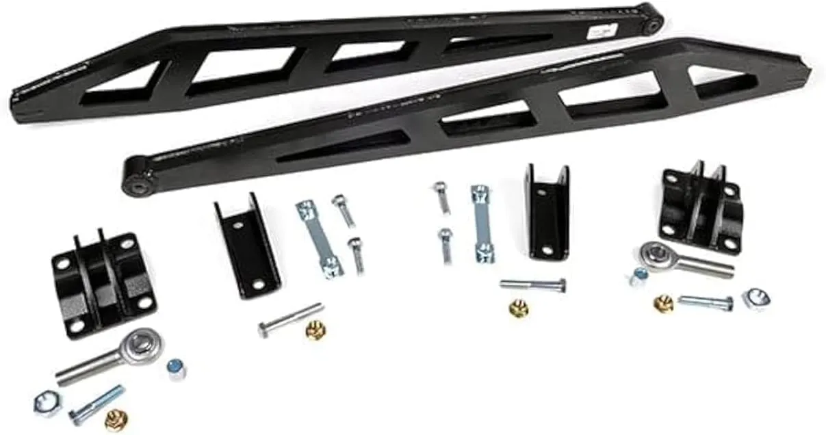 Rough Country Traction Bar Kit for 2007-2018 Chevy/GMC 1500 4WD - 1069 Black