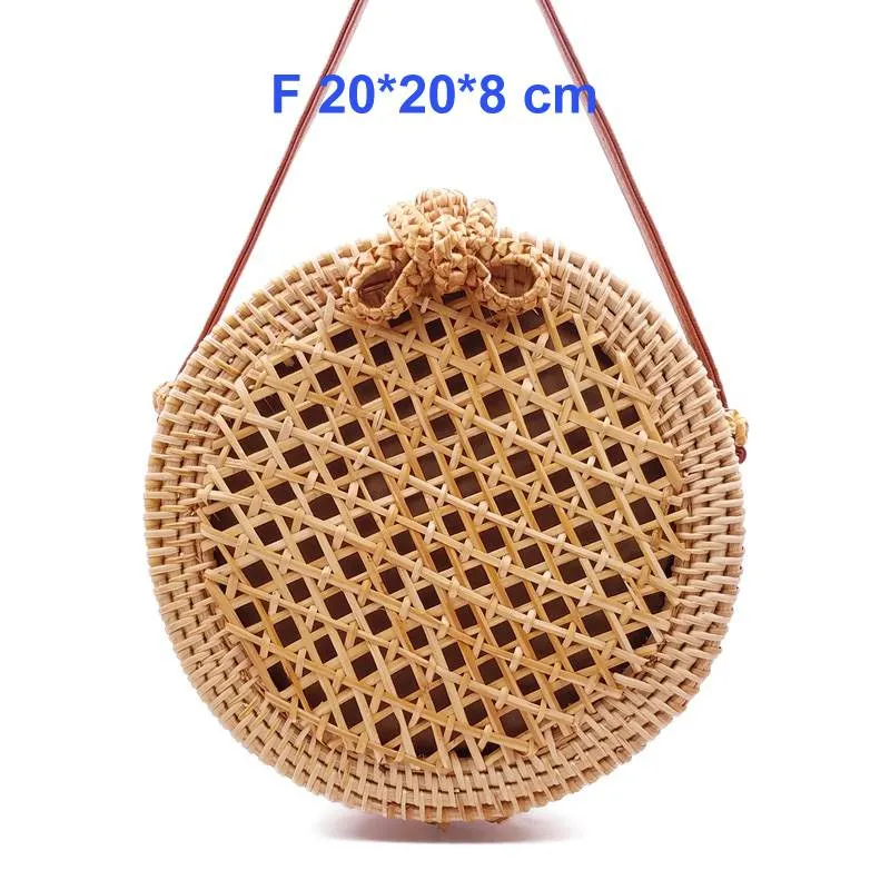 Round Bali Summer Straw Bags - 14 styles