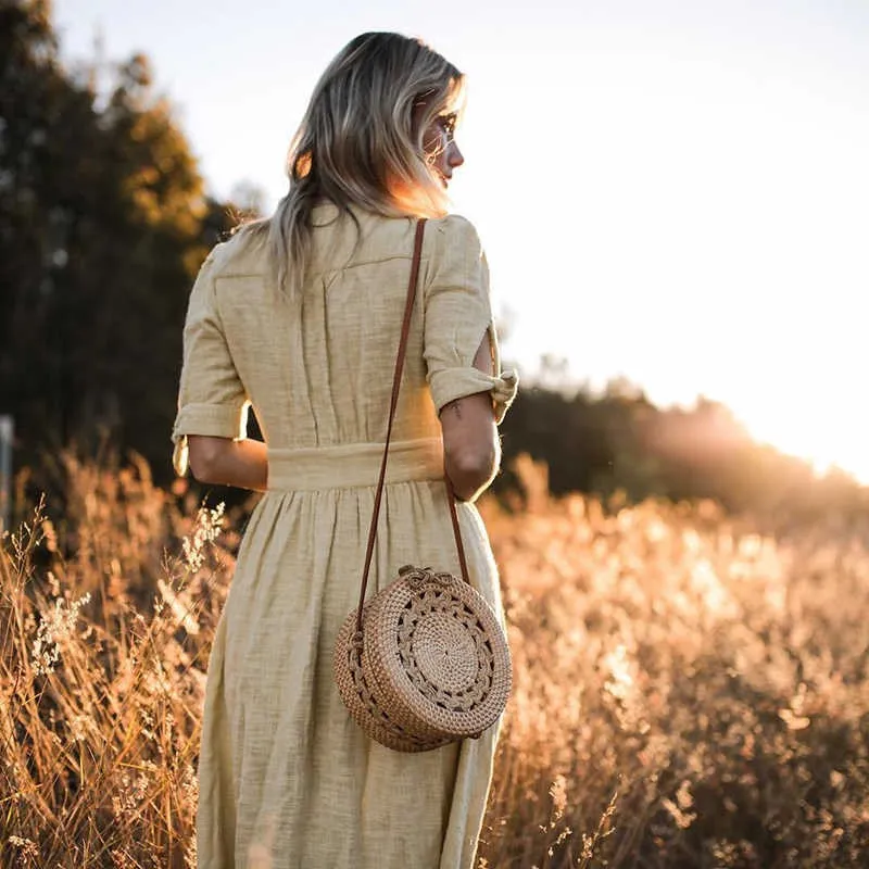 Round Bali Summer Straw Bags - 14 styles