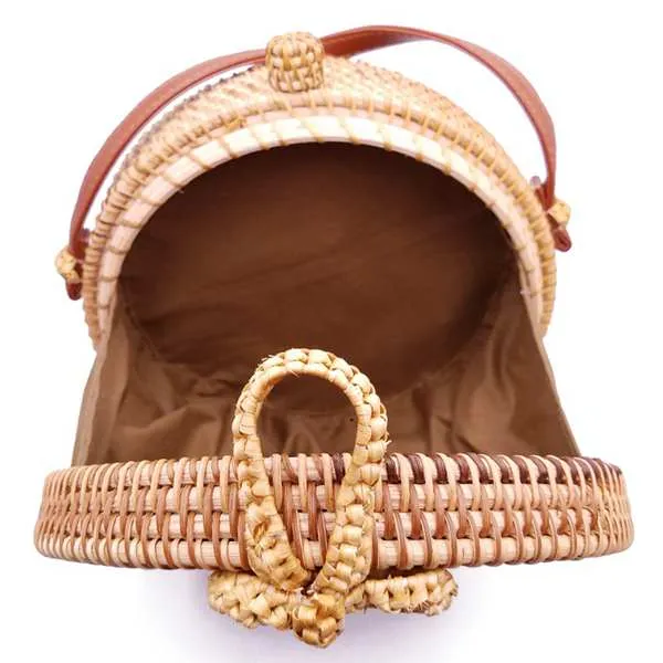 Round Bali Summer Straw Bags - 14 styles