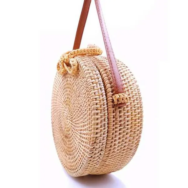 Round Bali Summer Straw Bags - 14 styles