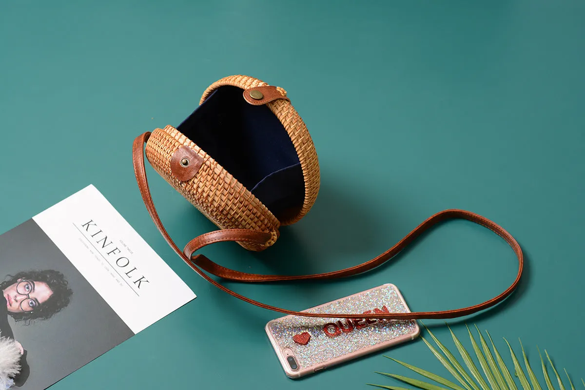 Round Bali Summer Straw Bags - 14 styles