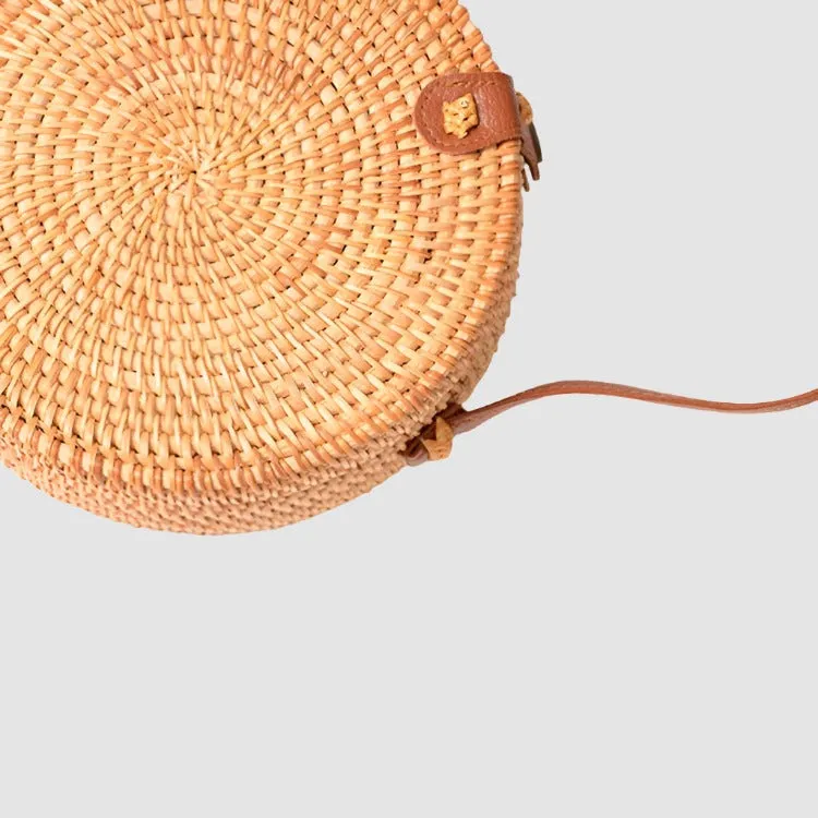 Round Straw Bag