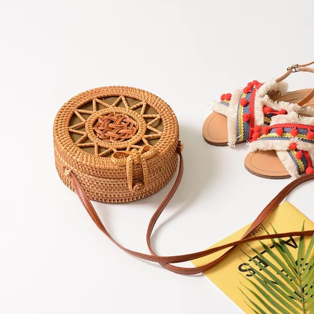 Round Straw Bags Popular