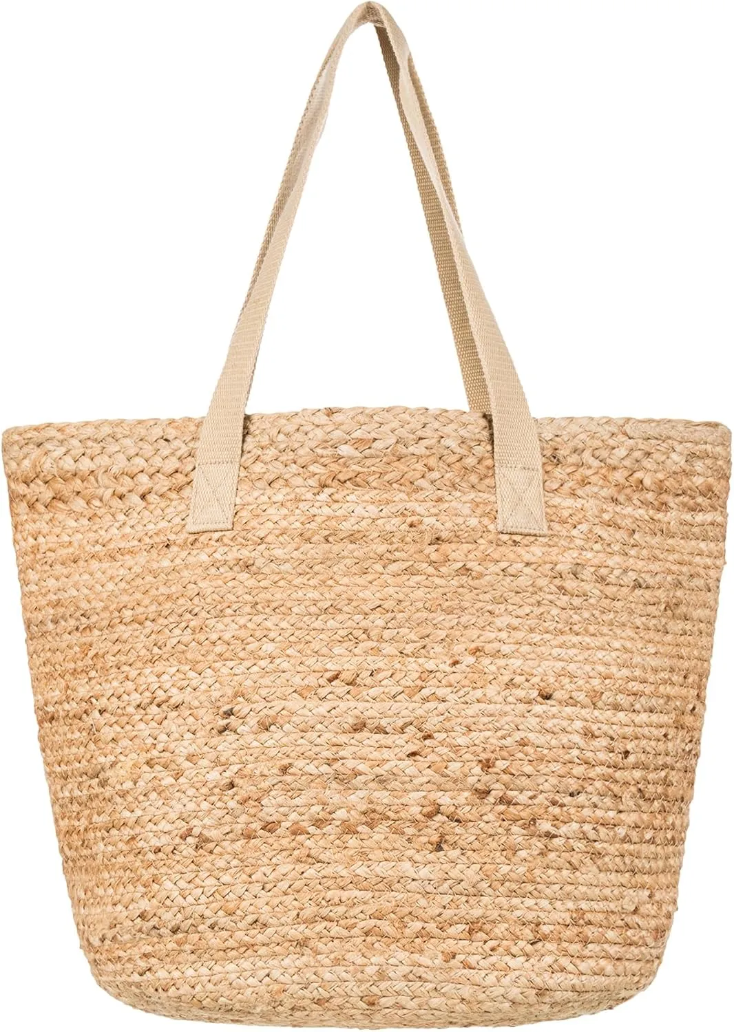 Roxy Women's Beach Tote Bag | Travel | Vacation | Straw | Lightweight | Breathable