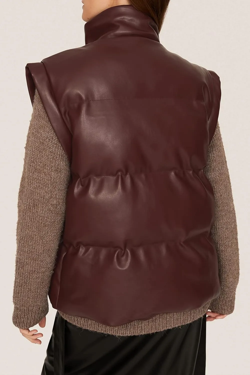 RTR Design Collective Faux Leather Vest