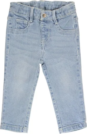 RuffleButts® Girls Stretchy Denim Skinny Jean Jeggings