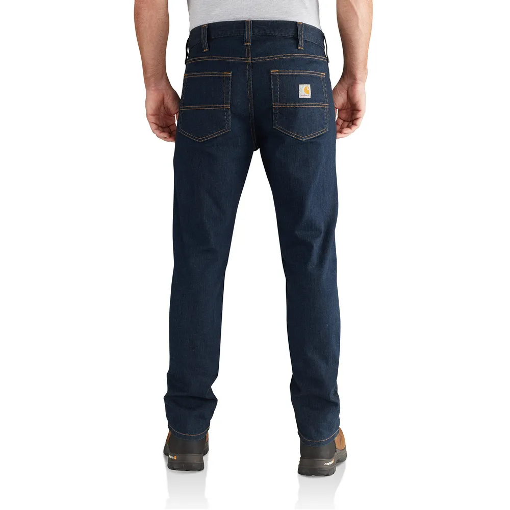 RUGGED FLEX STRAIGHT TAPERED JEAN - 491-Erie | Carhartt 102807