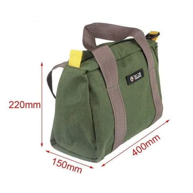 Rynx | Hardware Mechanics Tool Bag Large Capacity Utility Waist Bag Tool Apron Bag with Strap High Quality Multifunctional