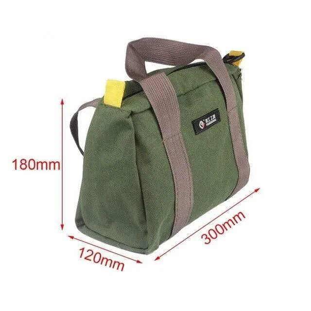 Rynx | Hardware Mechanics Tool Bag Large Capacity Utility Waist Bag Tool Apron Bag with Strap High Quality Multifunctional