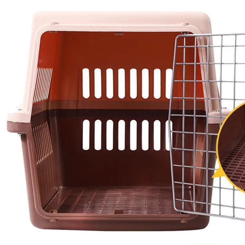 S Size Dog Cat Rabbit Portable Tote Crate Pet Carrier Kennel Travel Airline Carry Bag