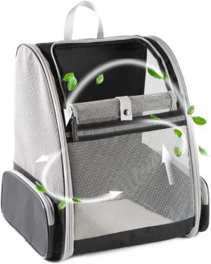 Scratch-Resistant Pet Backpack for Small Dogs and Cats – Travel Ready