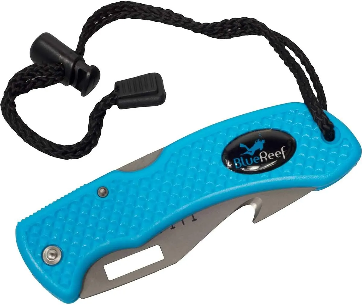 Scuba Titanium Folding Knife - Green