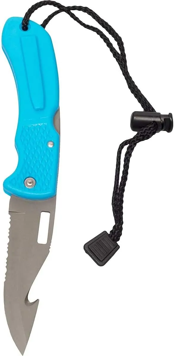 Scuba Titanium Folding Knife - Green